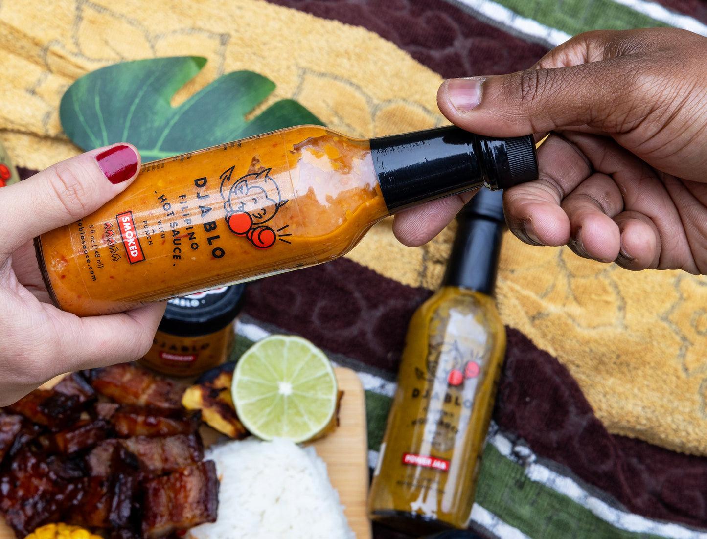 Smoked and Power Jab bottles