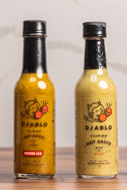 Power Jab and Original bottles